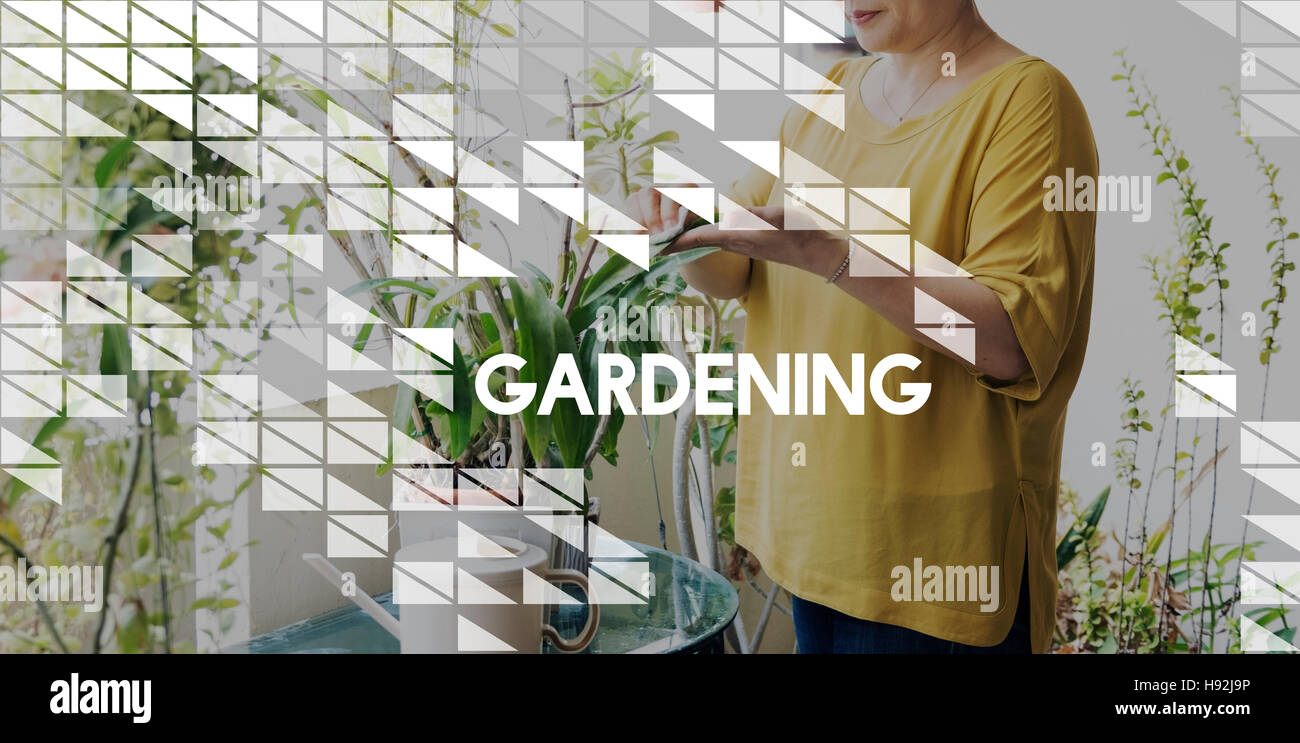 Health Gardening Hobby Leisure Environment Concept Stock Photo Alamy