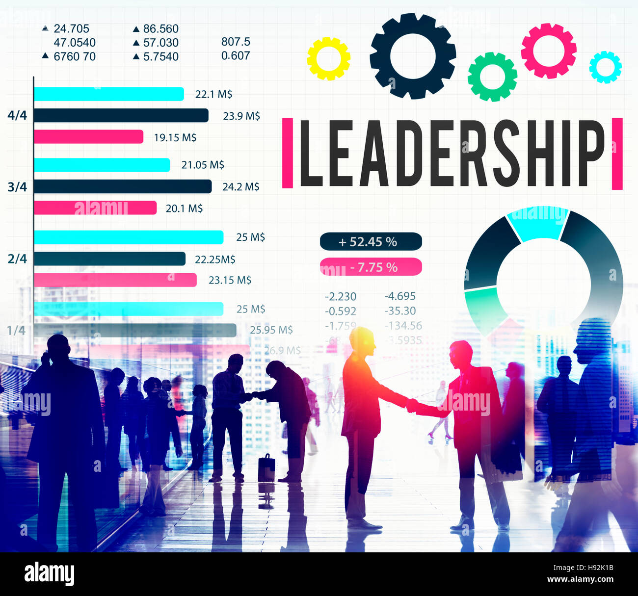 Leadership Leader Coaching Director Manage Concept Stock Photo - Alamy