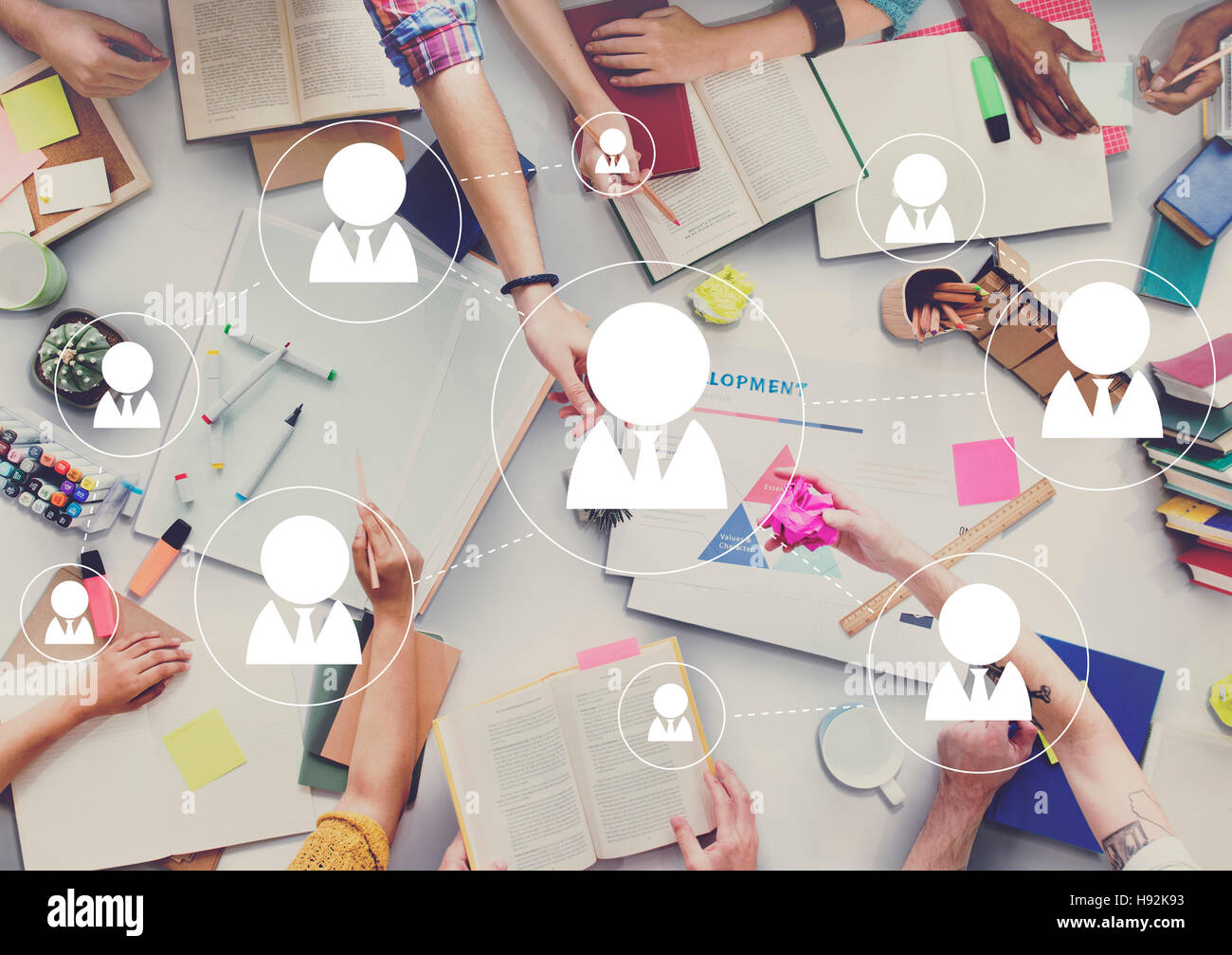 Network Networking Communicate Cummunicatin Connection Concept Stock Photo