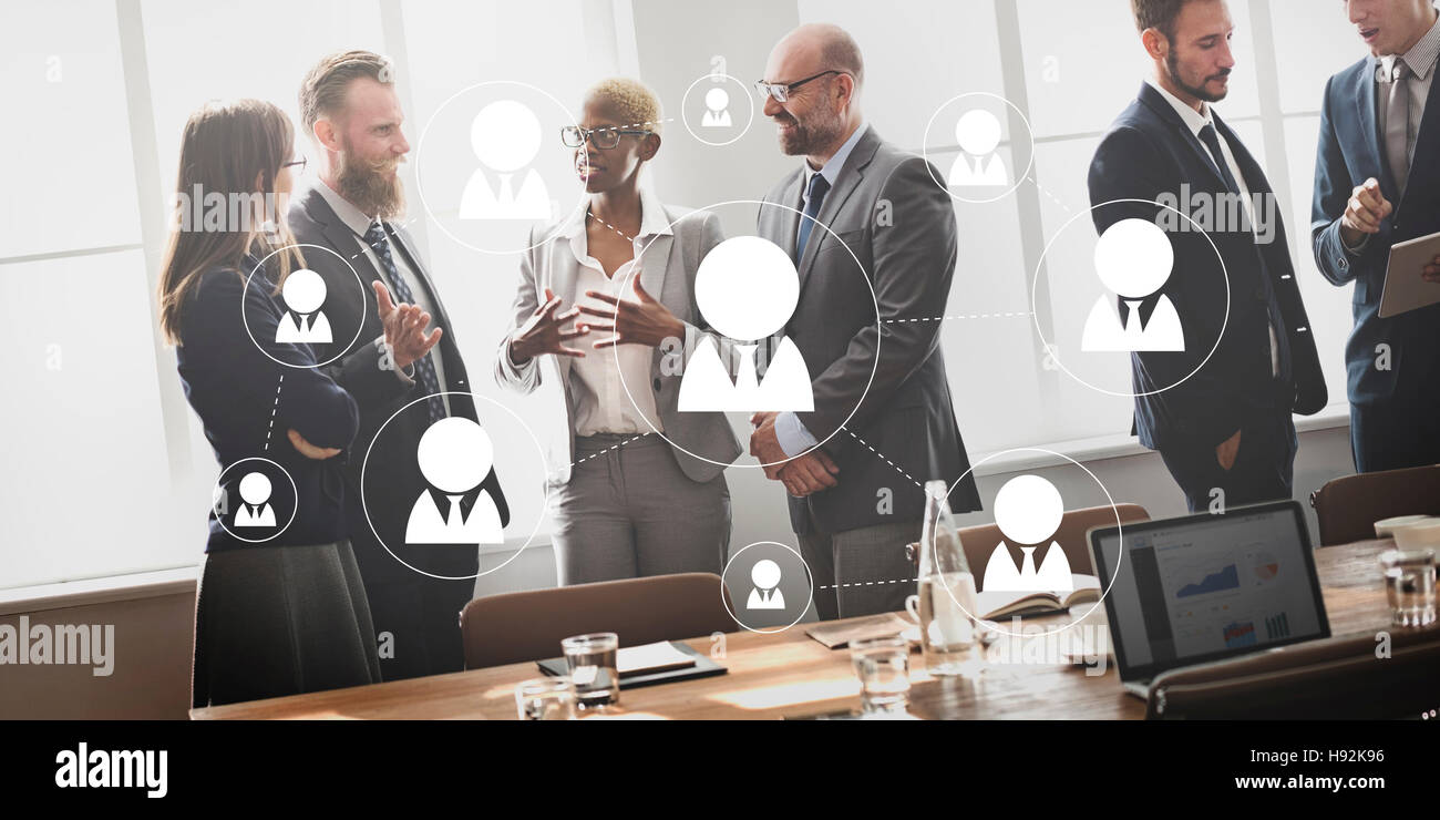Network Networking Communicate Cummunicatin Connection Concept Stock Photo