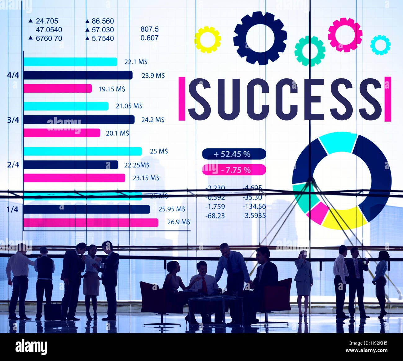 Success Successful Goal Achievement Complete Concept Stock Photo - Alamy