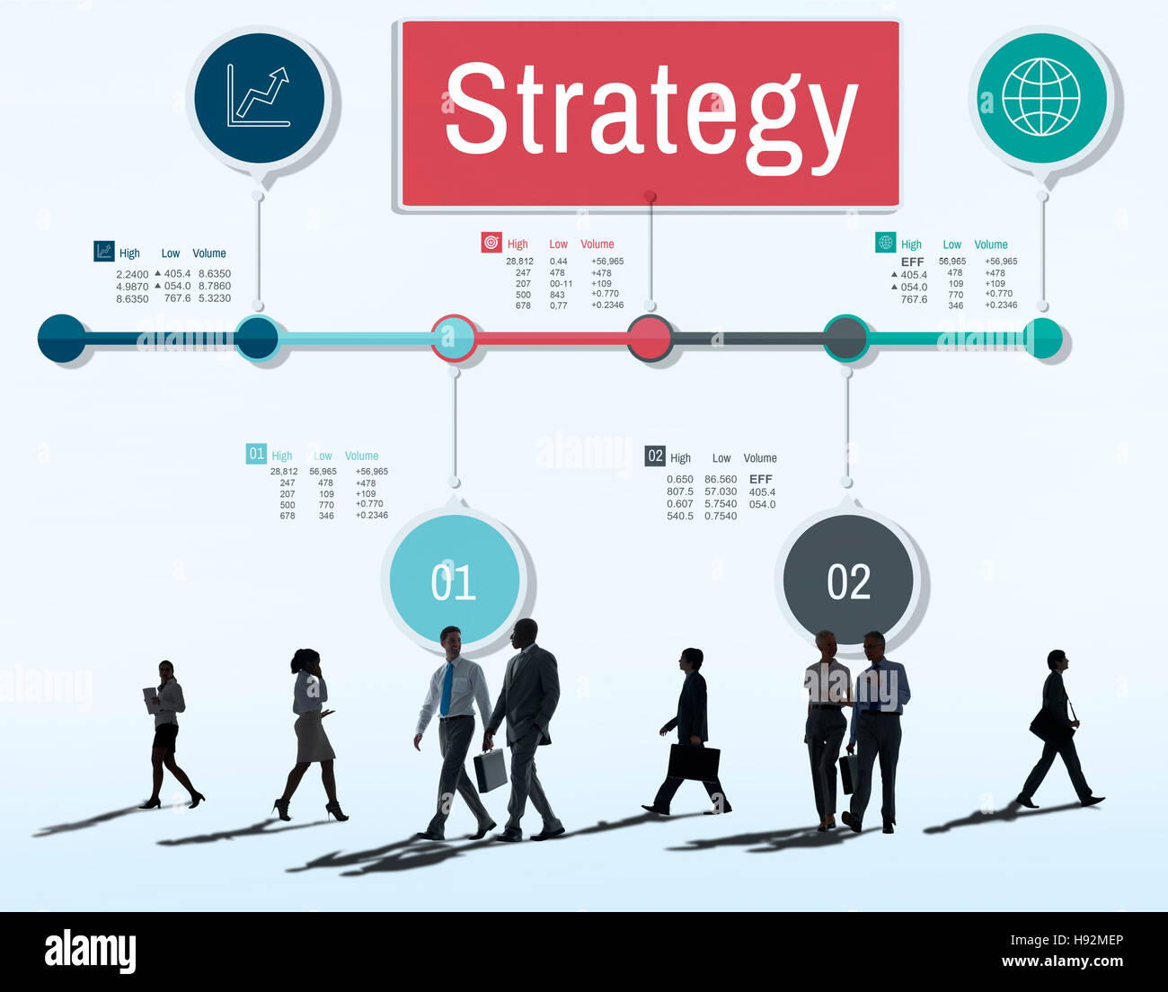 Strategy Vision Planning Process Operation Concept Stock Photo Alamy