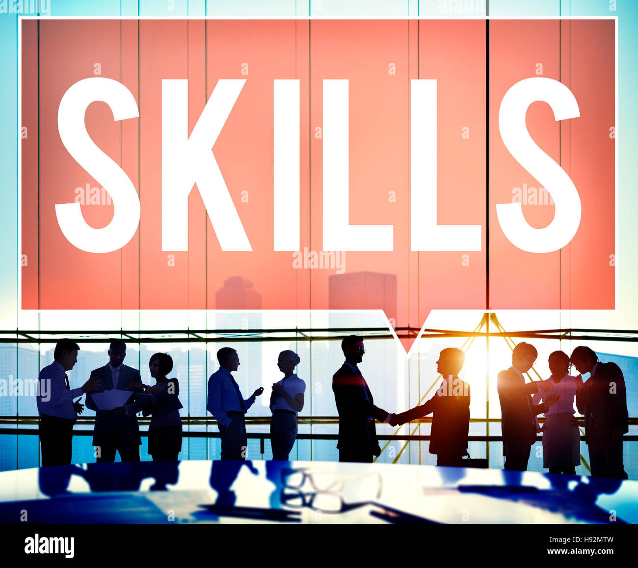 Skill Ability Qualification Performance Talent Concept Stock Photo