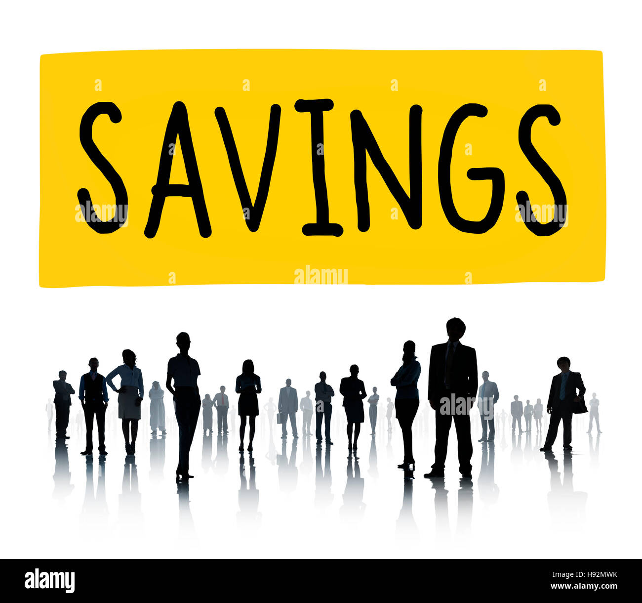 Savings Save Accounting Banking Money Concept Stock Photo