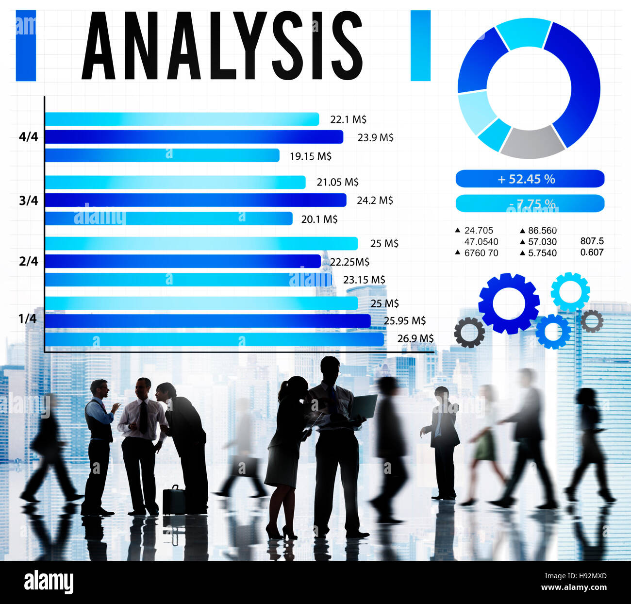 Analysis Information Statistics Strategy Data Concept Stock Photo - Alamy