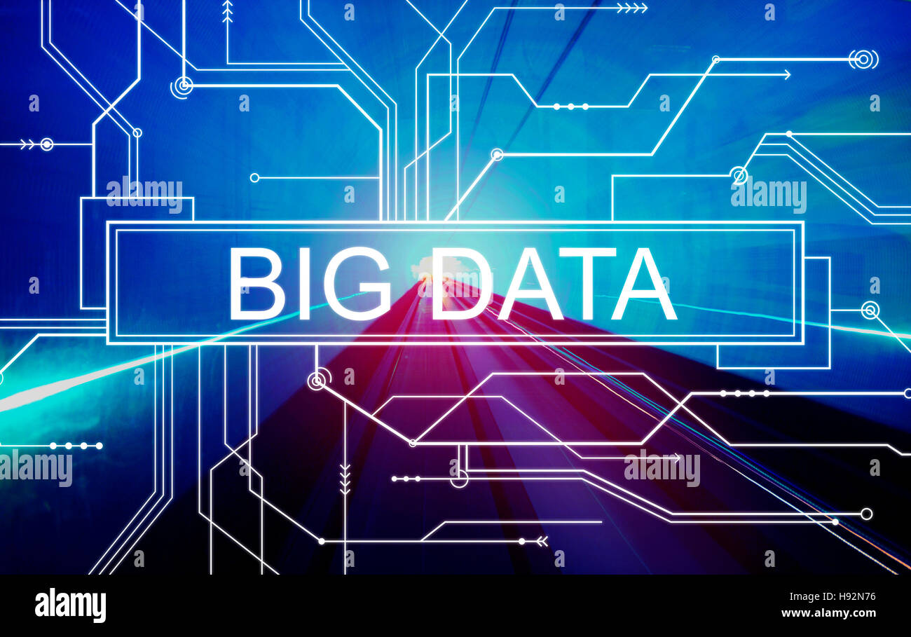 Big Data Storage Network Online Server Concept Stock Photo - Alamy