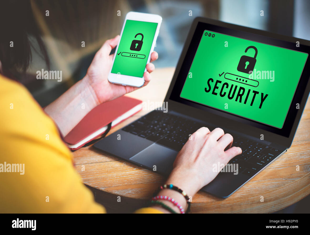 Security Privacy Protection Safety Confidentiality Concept Stock Photo