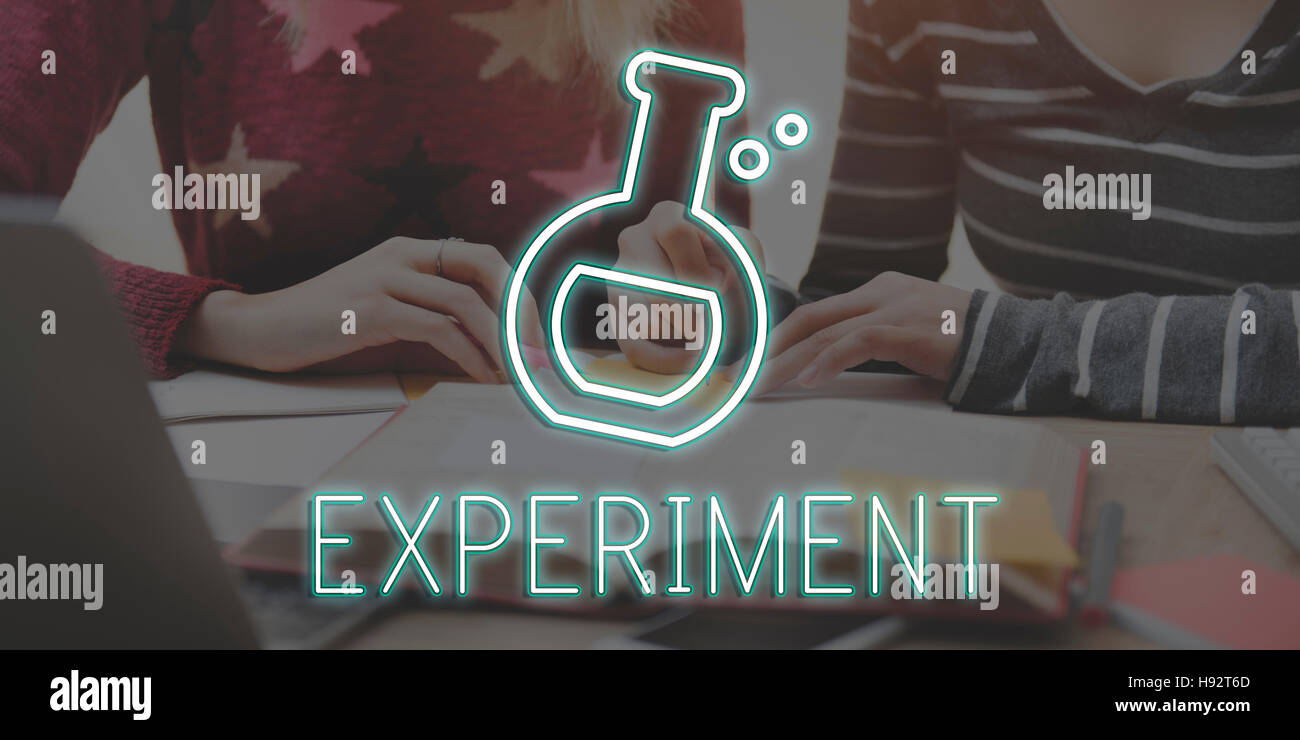 Flask Experiment Science Laboratory Learning Concept Stock Photo Alamy