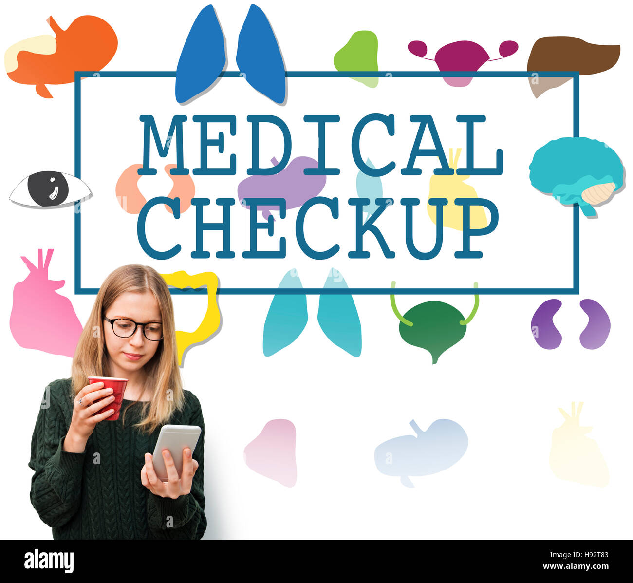 Healthcare Treatment Prevention Medical  Checkup Concept Stock Photo