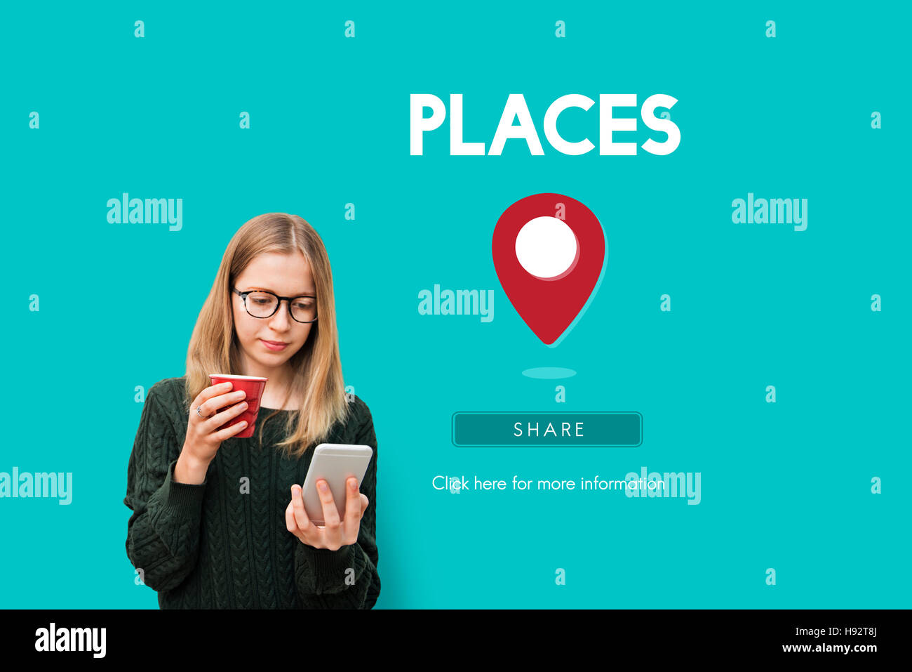 Route Map Navigation Track Places Concept Stock Photo Alamy