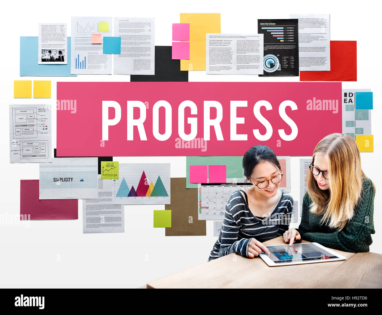 Progress Better Development Growth Innovation Concept Stock Photo - Alamy