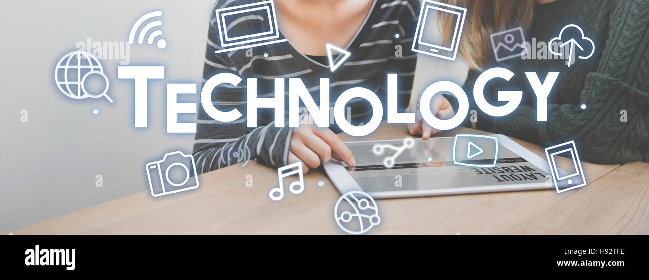 Technology Connecting Cloud Network Concept Stock Photo - Alamy