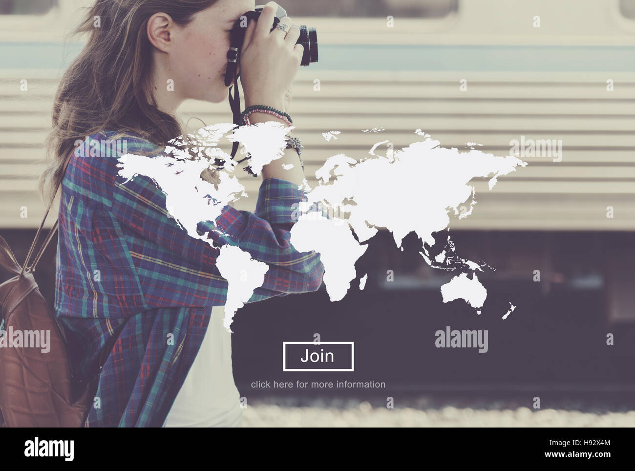 World Map Globalization Cartography Global Planet Concept Stock Photo