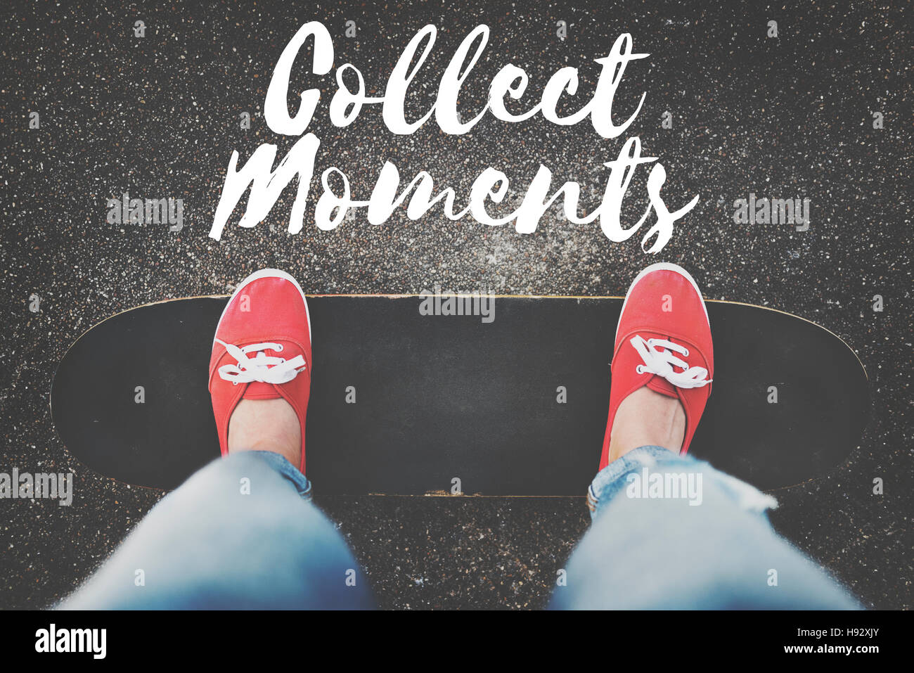 Collect Moments Adventure Enjoyment Explore Concept Stock Photo