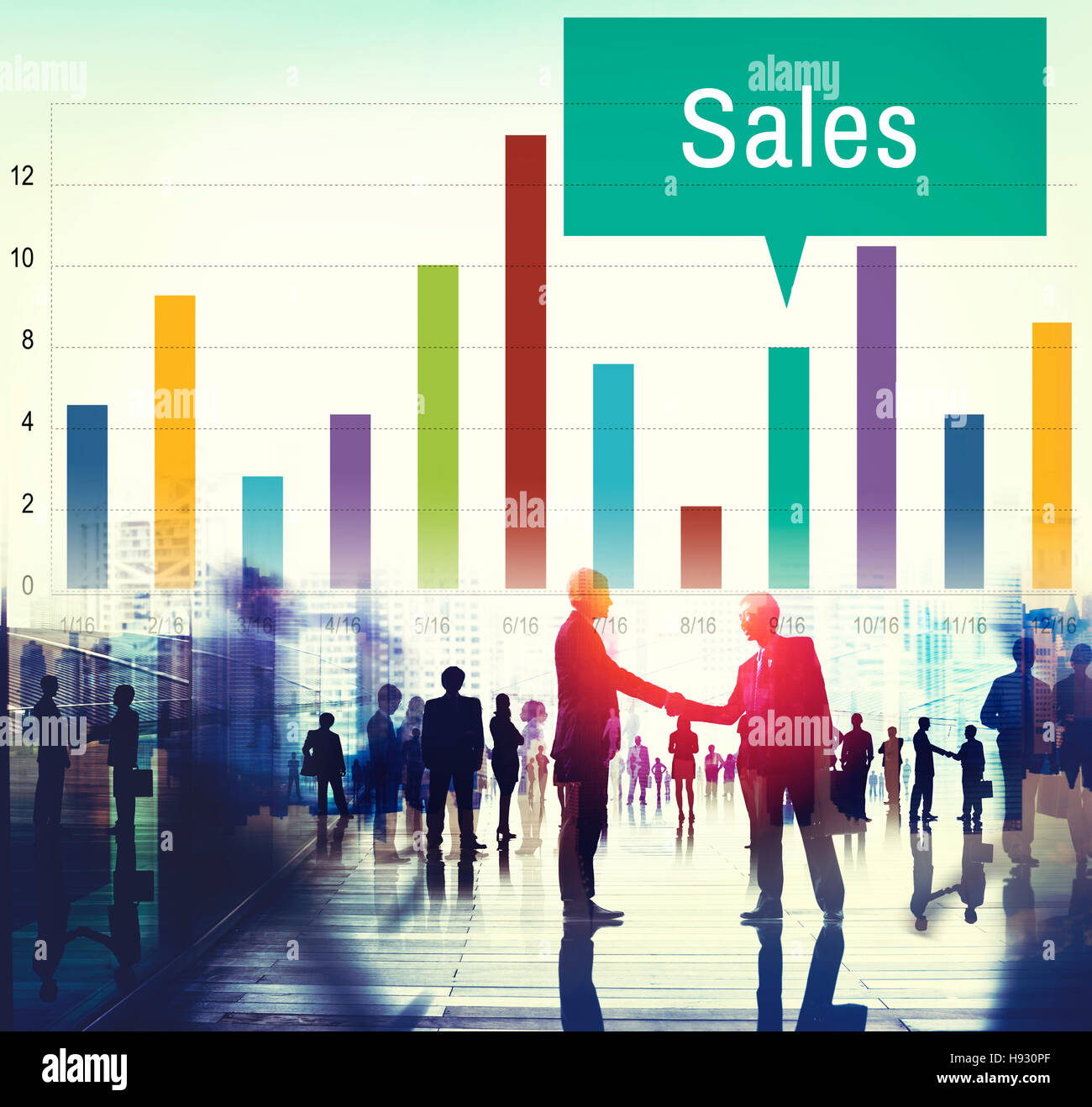 Sales Finance Selling Inventory Data Concept Stock Photo