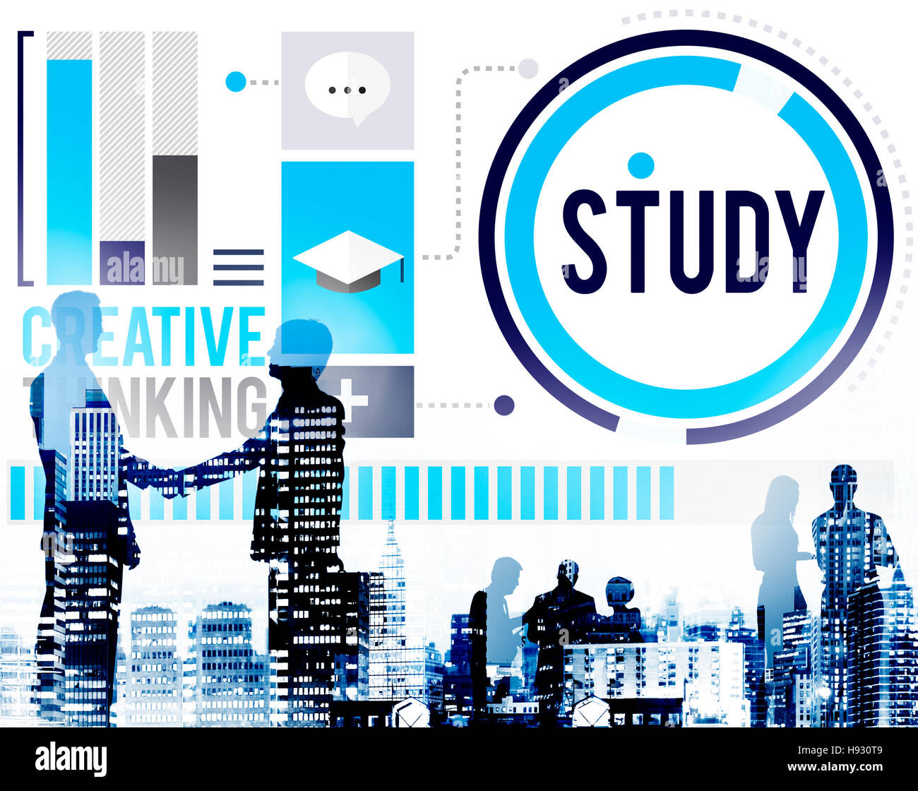 Study Education Knowledge Wisdom Learning Concept Stock Photo - Alamy