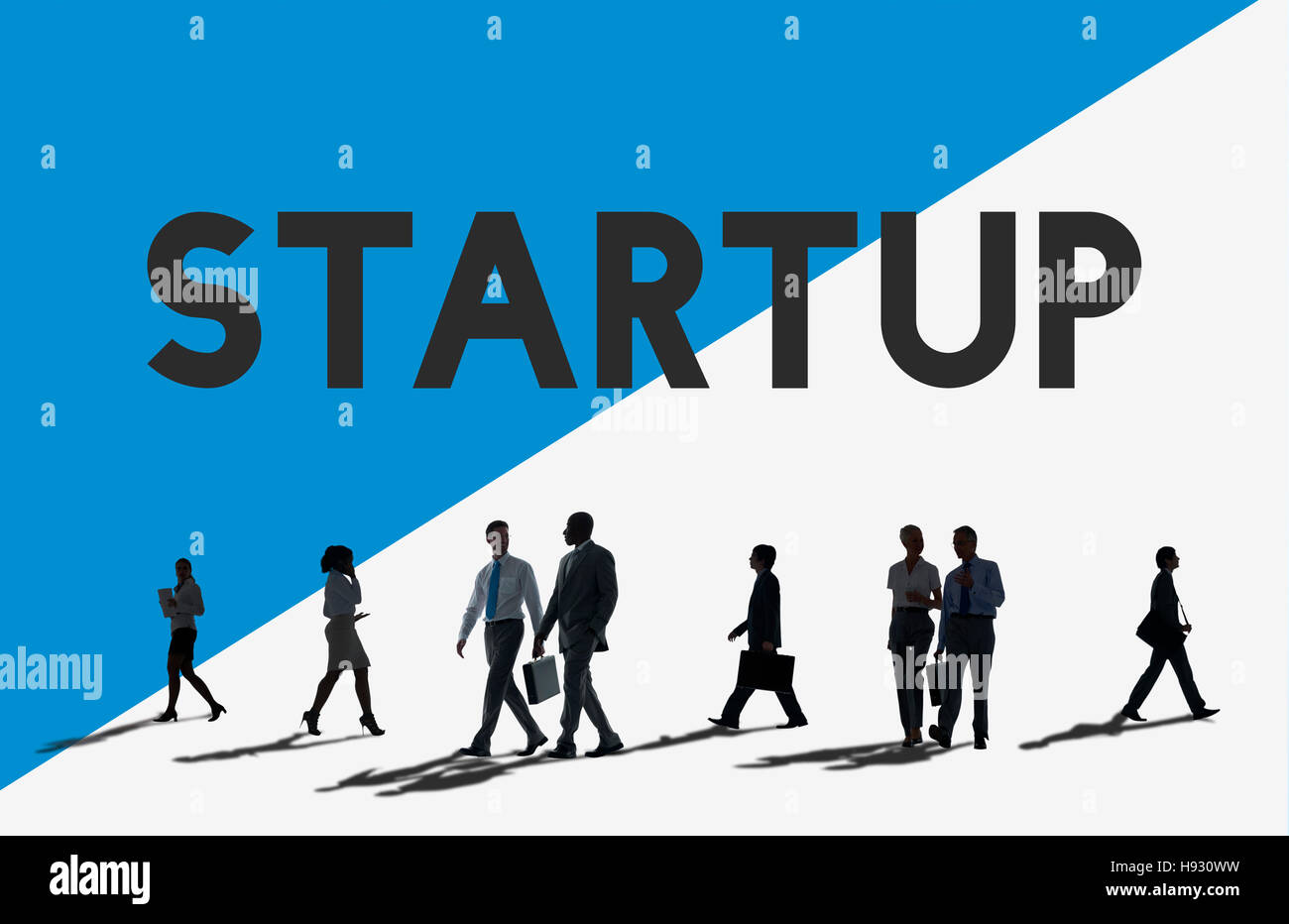 Business People Commuter Inspiration Start up Concept Stock Photo - Alamy