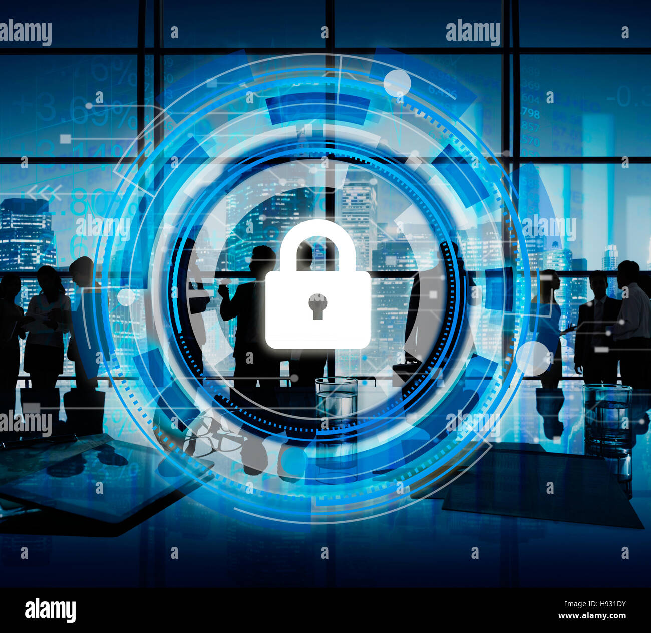 Business Corporate Protection Safety Security Concept Stock Photo