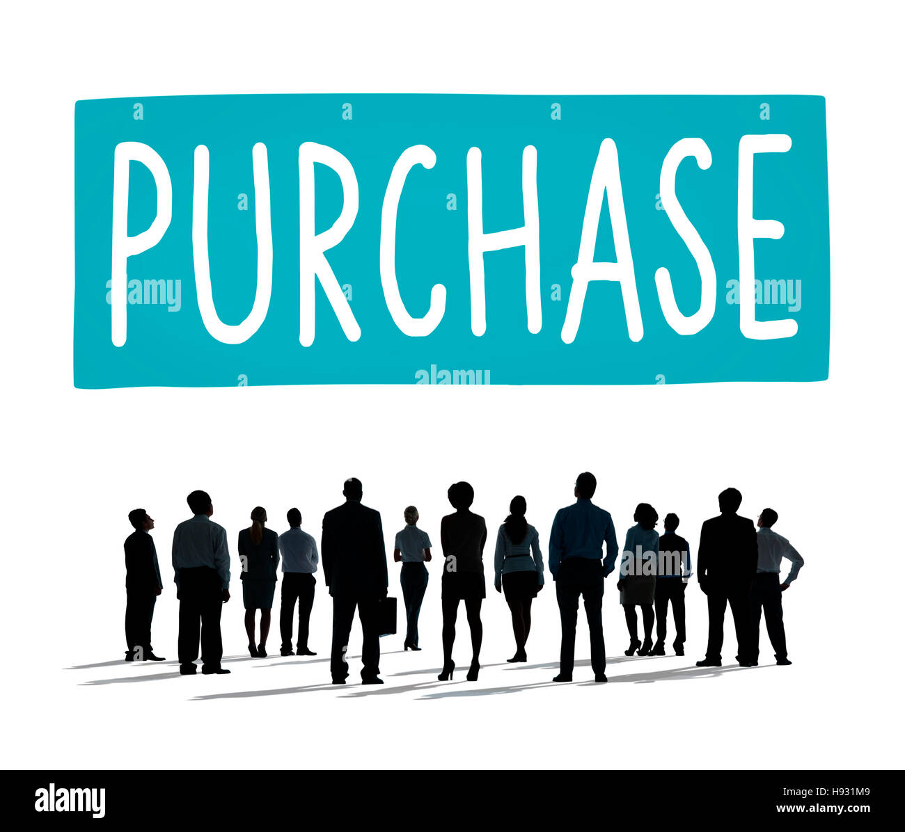 Purchase Marketing Retail Shopping Buying Concept Stock Photo
