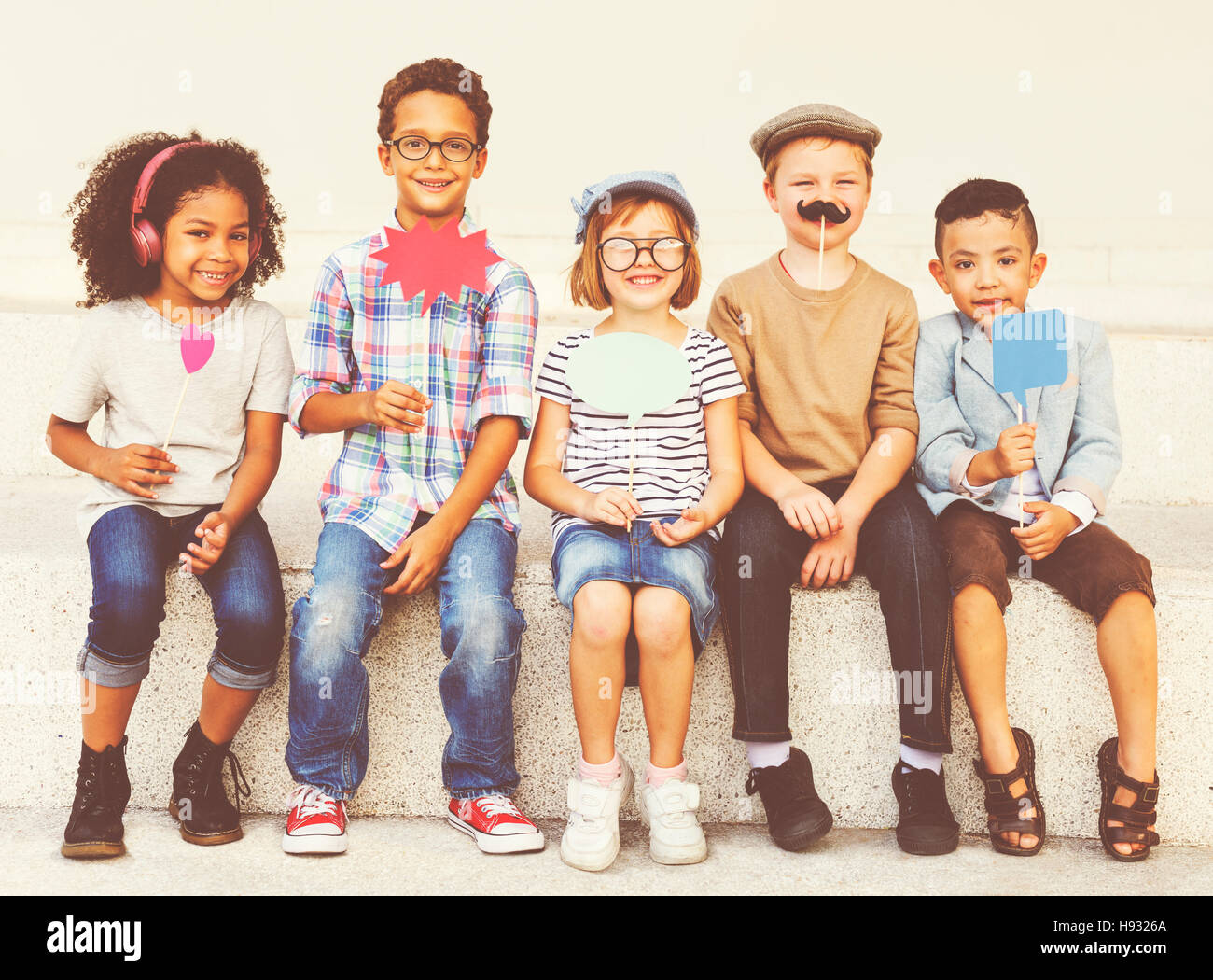 Children Child Aspiration Brave Activity Success Concept Stock Photo ...