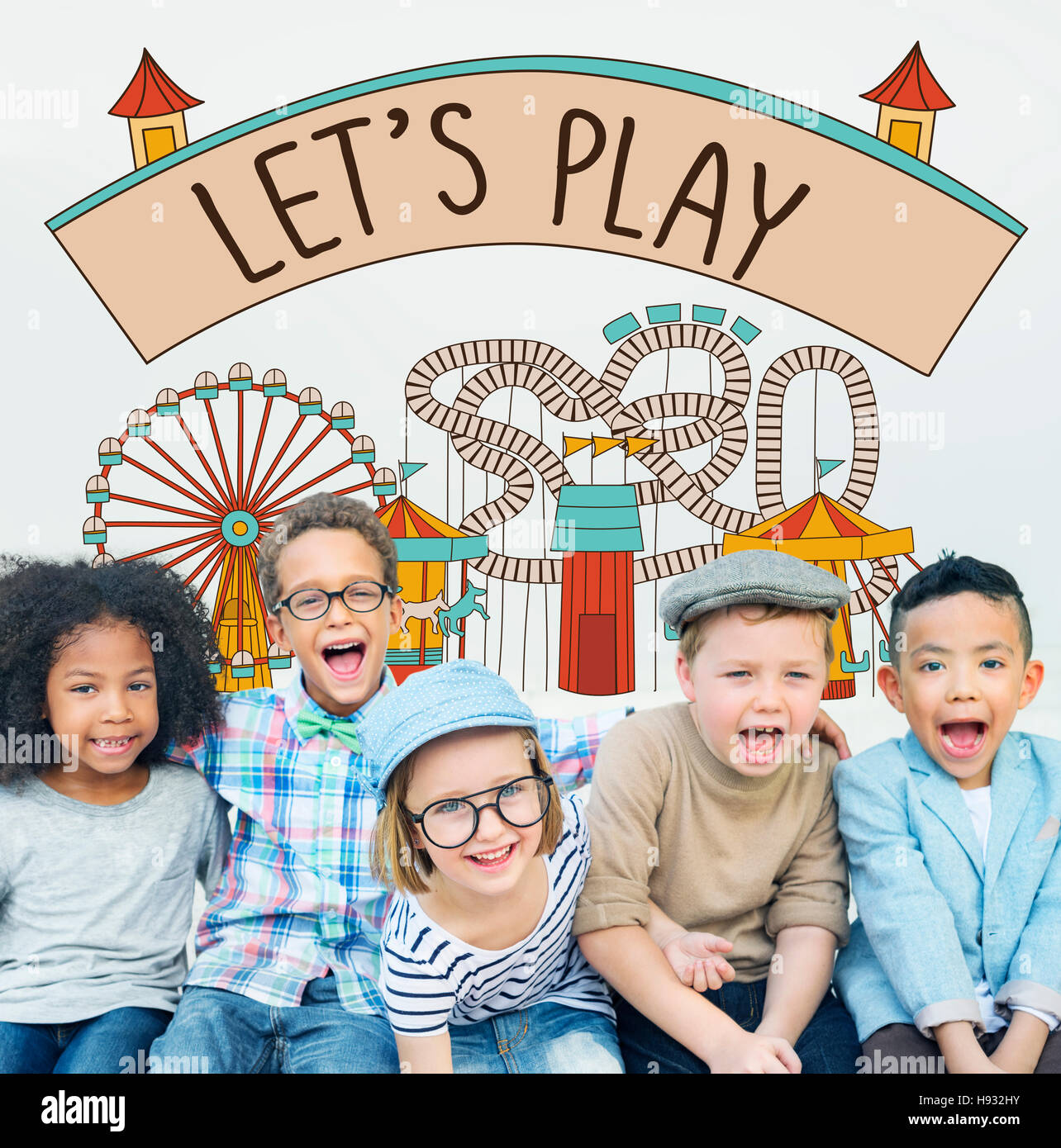 Play Activity Entertainment Happiness Leisure Concept Stock Photo