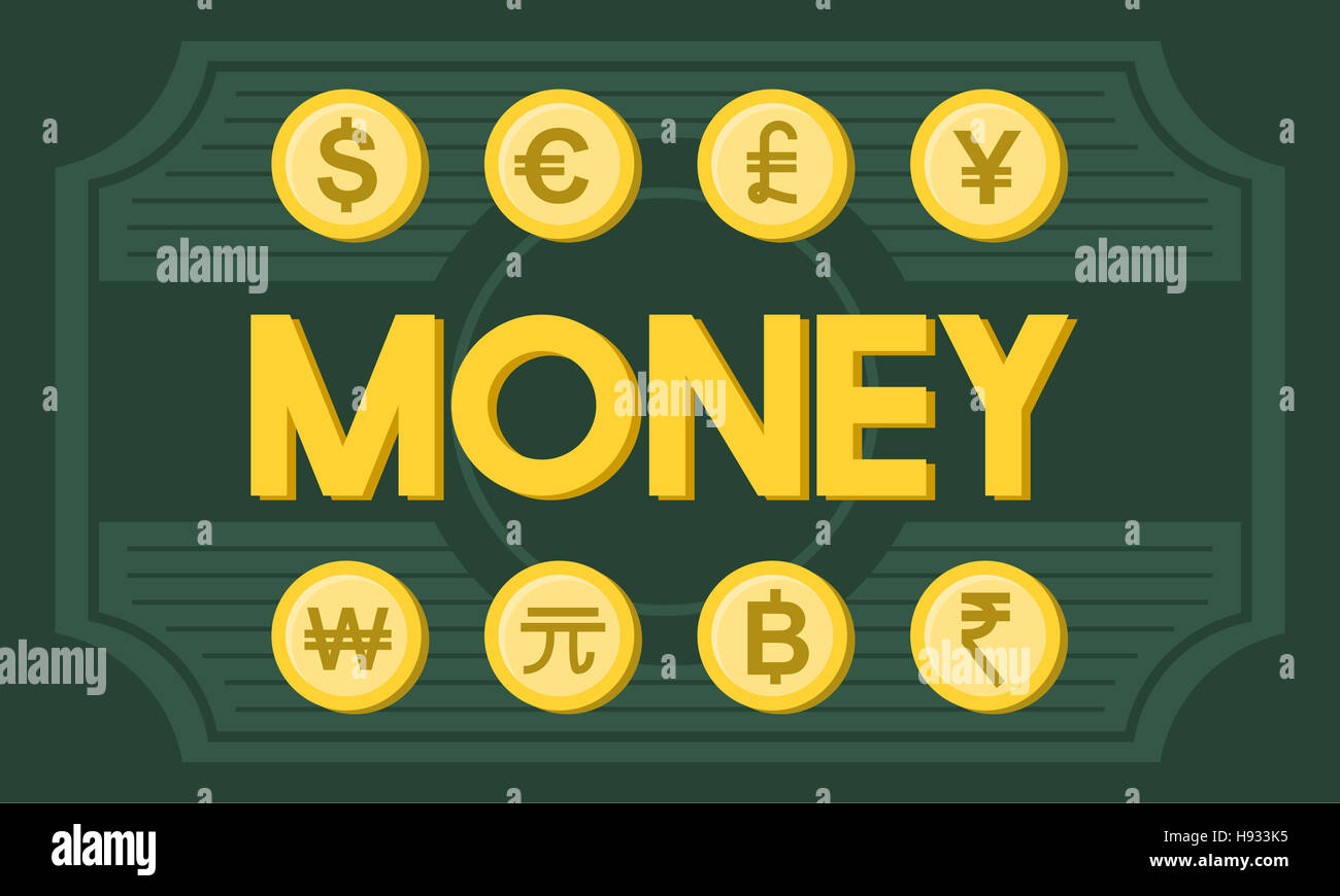 Money Assets Banking Capital Currency Earnings Concept Stock Photo