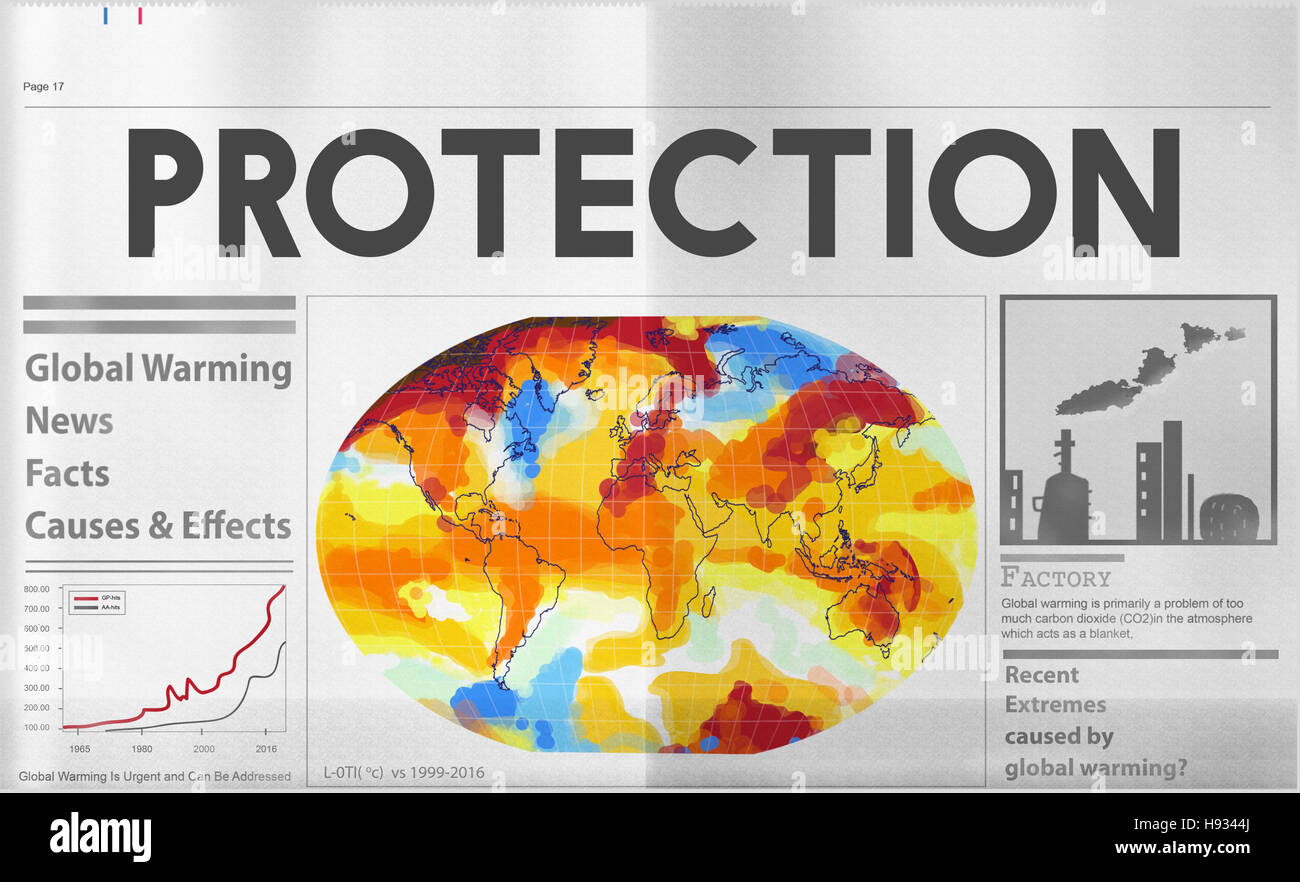 Global Warming Pollution Greenhouse Effect Concept Stock Photo Alamy