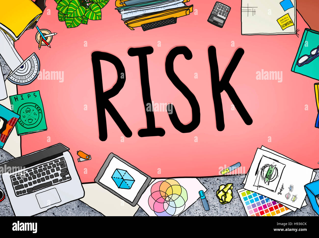 Risk Management Investment Finance Security Concept Stock Photo Alamy