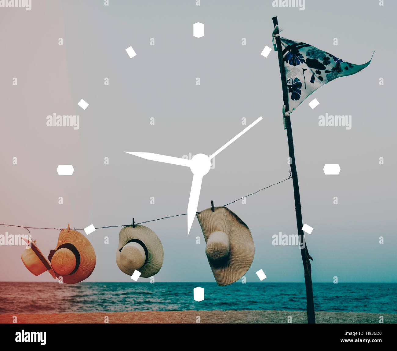 Time Management Clock Timing Punctual Organization Concept Stock Photo