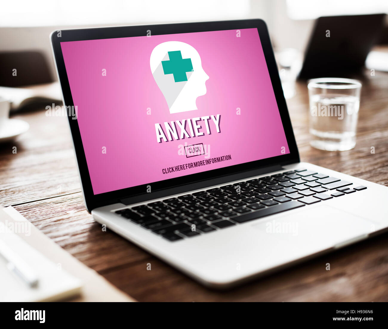 Anxiety Medicine Disorder Angst Concept Stock Photo