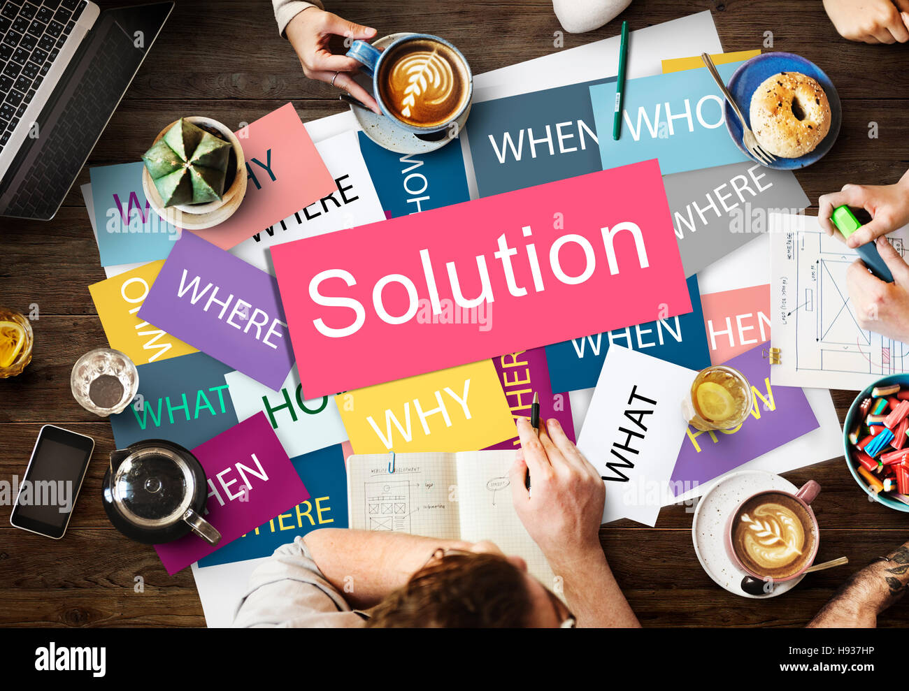 Problem Solved Success Success theory hi-res stock photography and images - Alamy