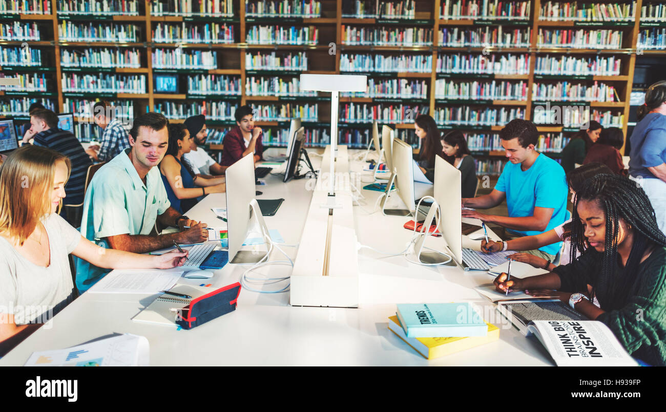 Technology Library Student Learning Concept Stock Photo Alamy Technology Library Student Learning Concept Stock Photo Alamy