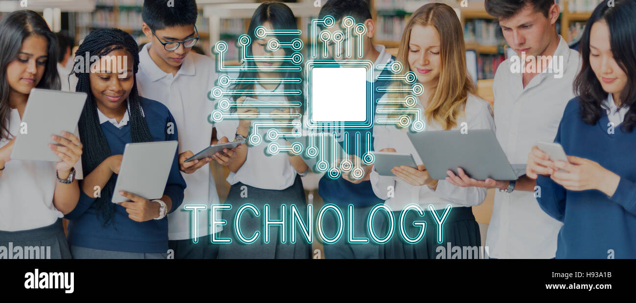 Technology Circuit Processor Innovation Network Concept Stock Photo - Alamy