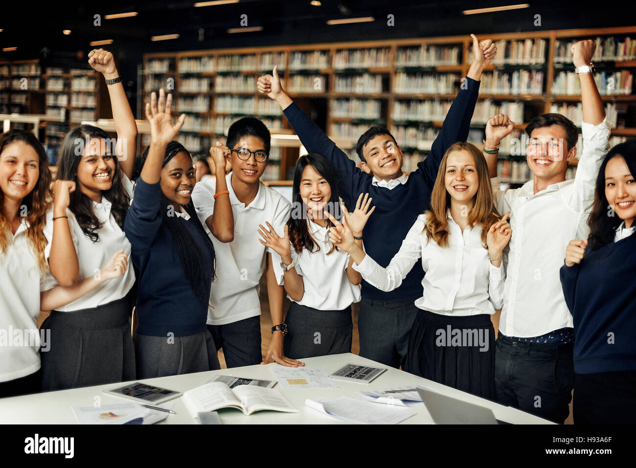 Student Studying College Academic Networking Concept Stock Photo - Alamy