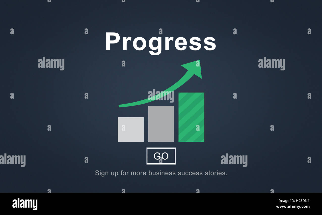 Progress Development Imrpovement Advancement Concept Stock Photo Alamy