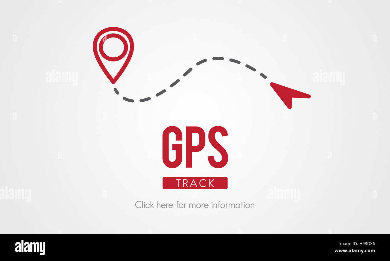 GPS Global Position Search Technology Track Concept Stock Photo Alamy
