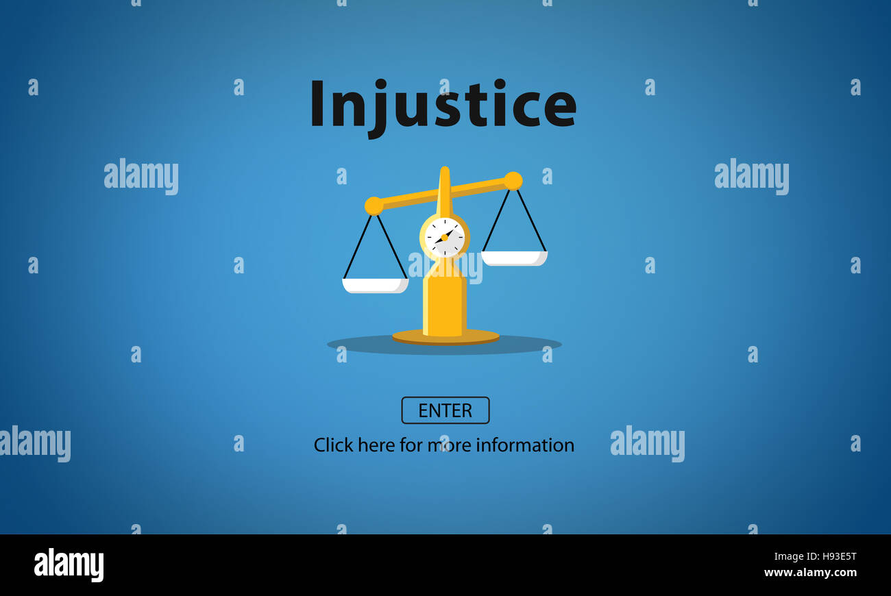 Injust Injustice Inequity Conflict Rebellion Antagonism Concept Stock Photo ...