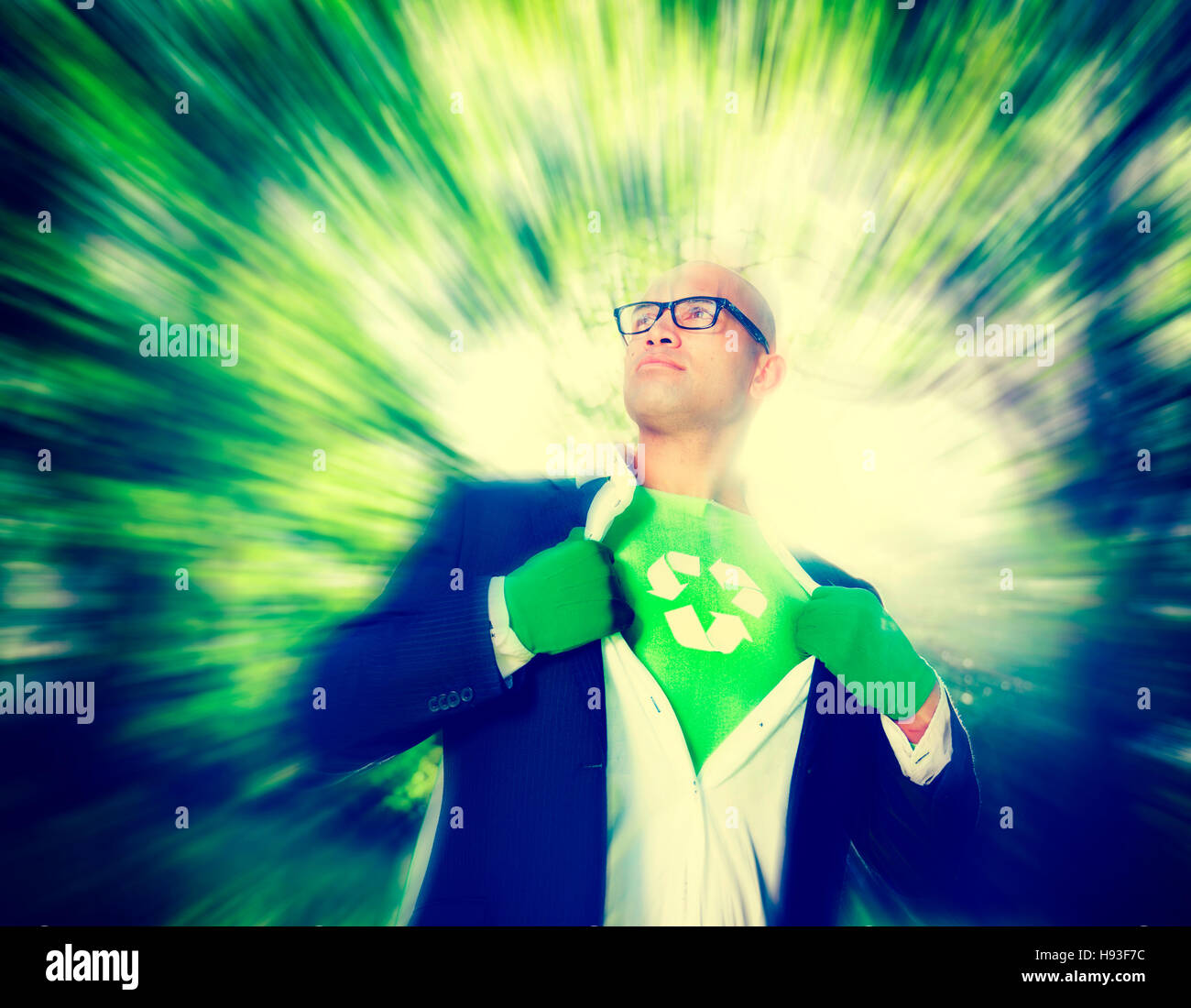 Recycle Superman High Resolution Stock Photography and Images - Alamy