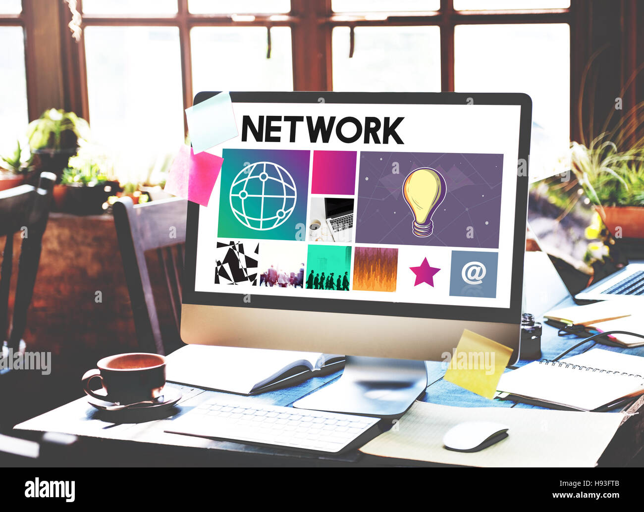Website Design UI Software Media WWW Concept Stock Photo - Alamy