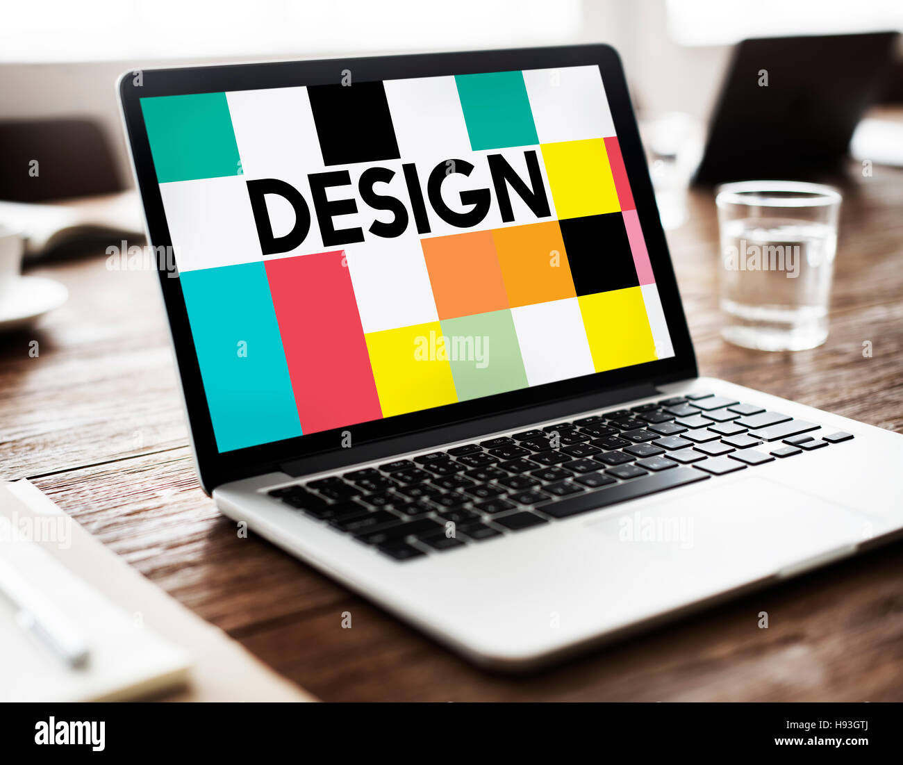 Creative workspace sketch monitor hi-res stock photography and images ...