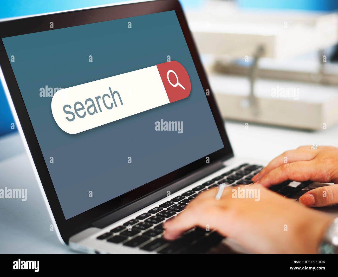 Computer Internet Search Search Engine Browser Find Looking Concept Stock Photo - Alamy