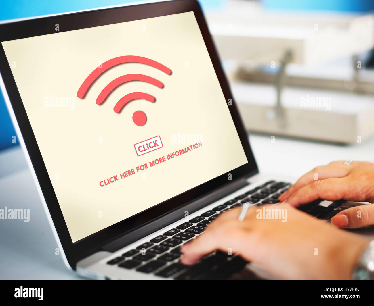 Wireless Wifi Technology Online Connect Concept Stock Photo