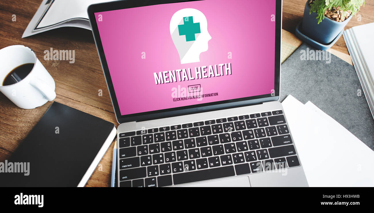 Mental Health Emotional Medicine Psychology Concept Stock Photo