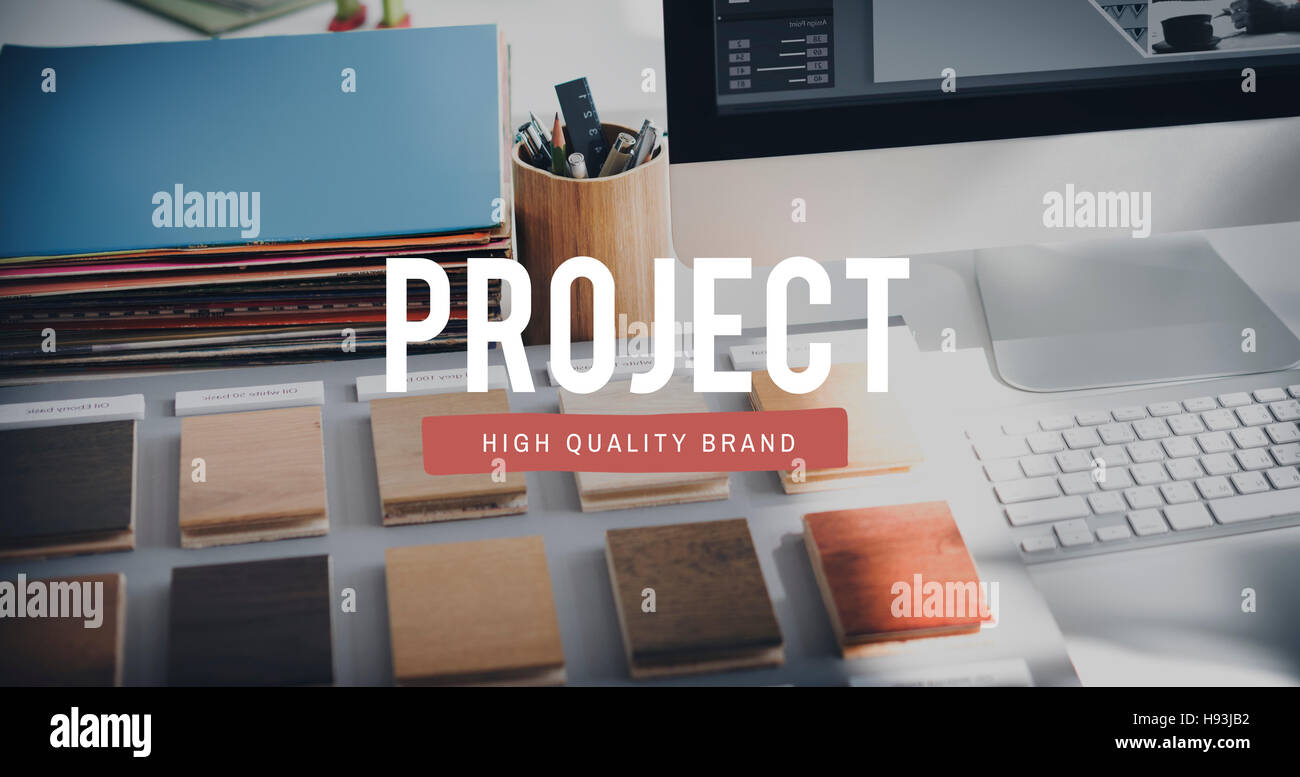 Work Project Work Management Concept Stock Photo - Alamy