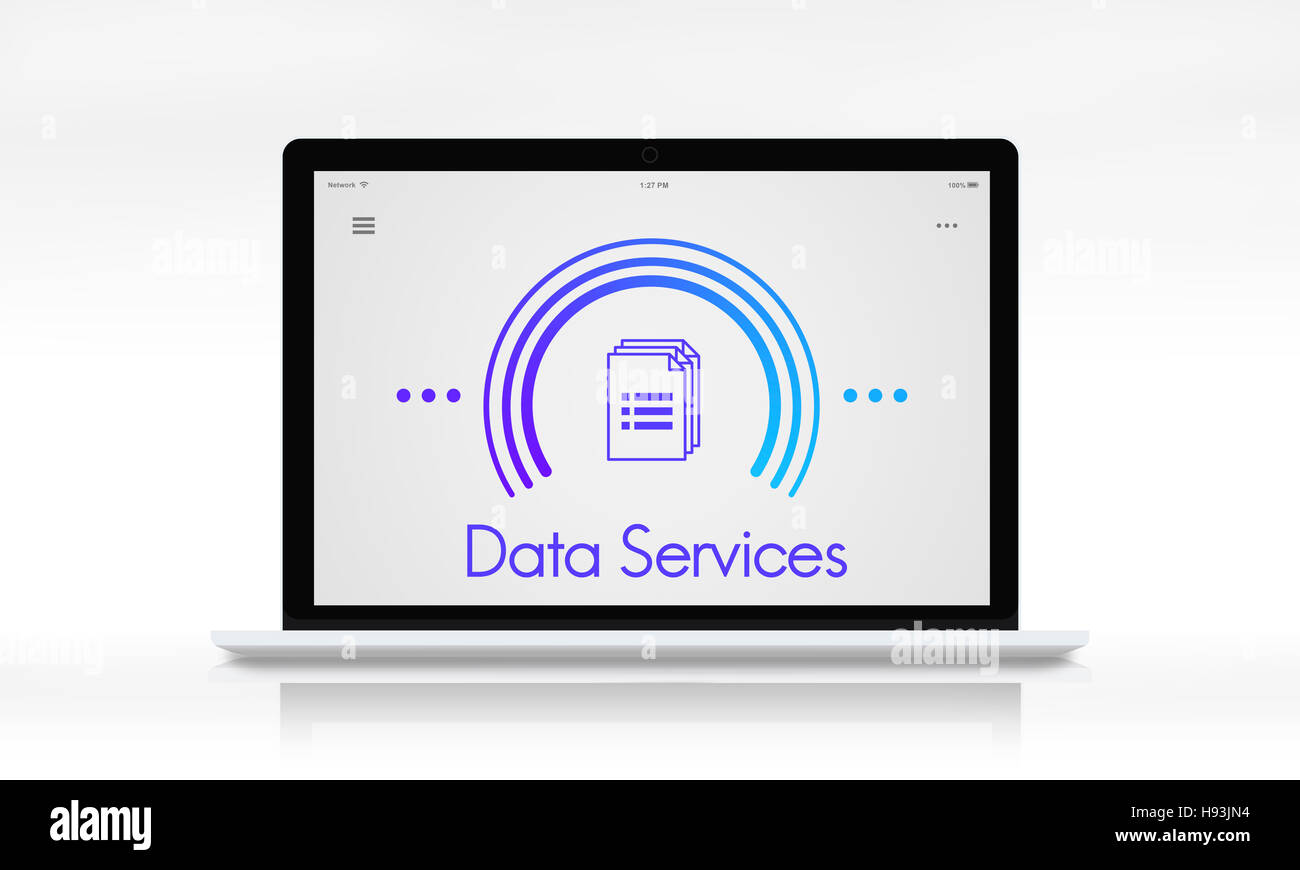 Data information documents icon hi-res stock photography and images - Alamy