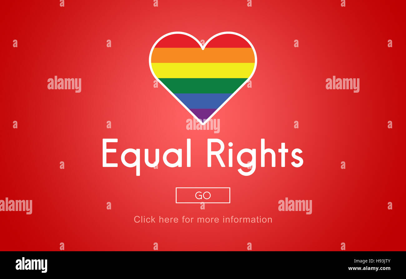 Gay LGBT Equal Rights Homosexuality Concept Stock Photo