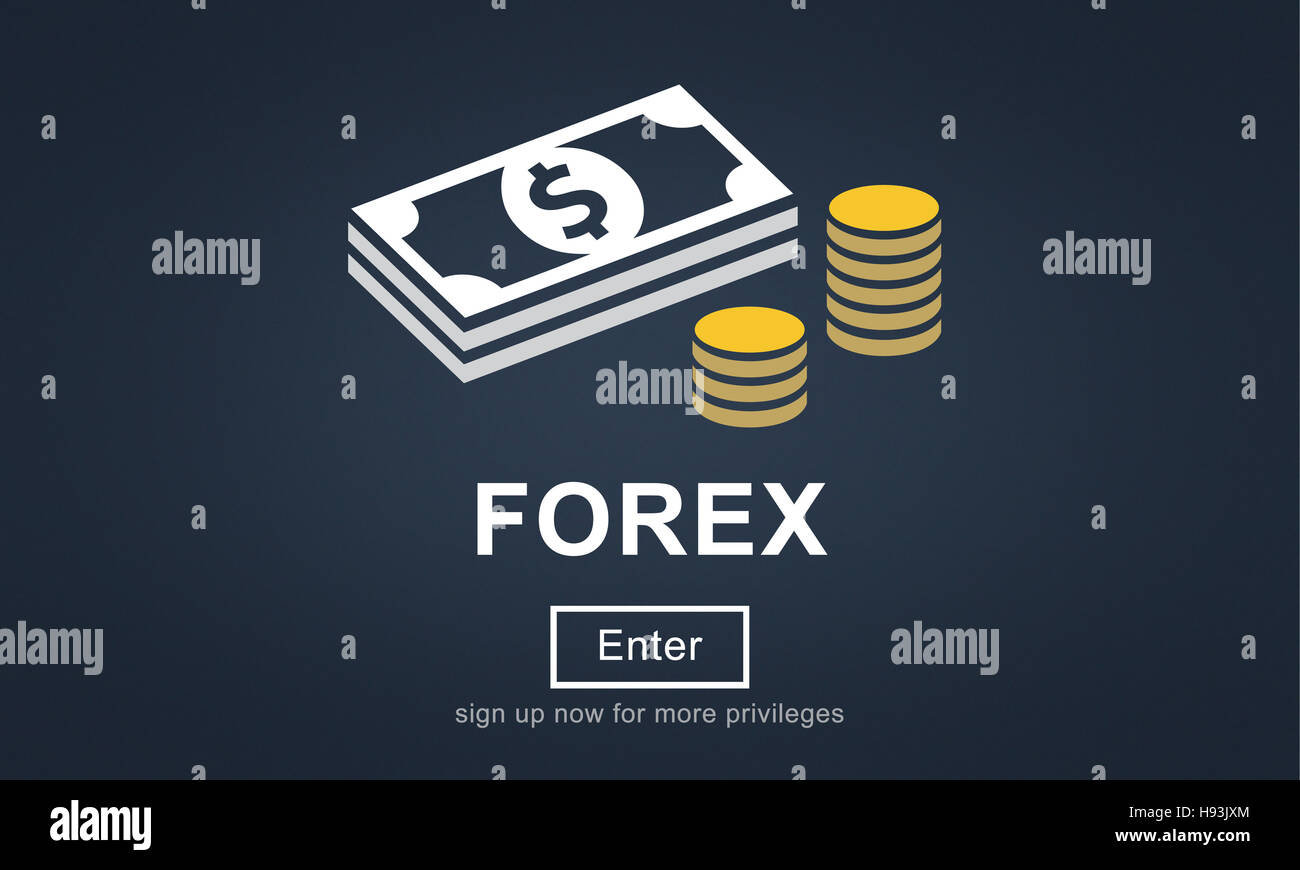 Forex Banking Stock Market Finance Online Website Concept Stock - 