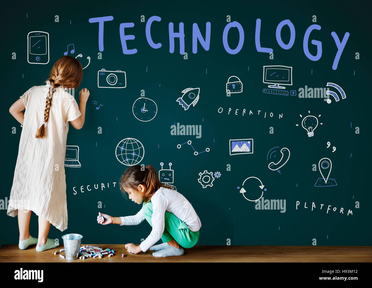 Technology Connecting Cloud Network Concept Stock Photo - Alamy