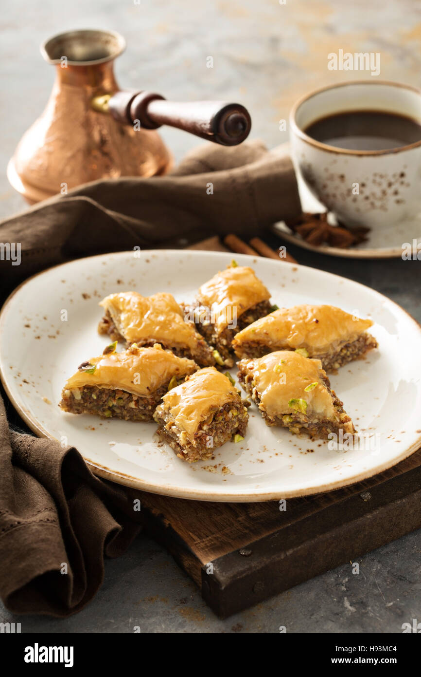 Baklava hires stock photography and images Alamy