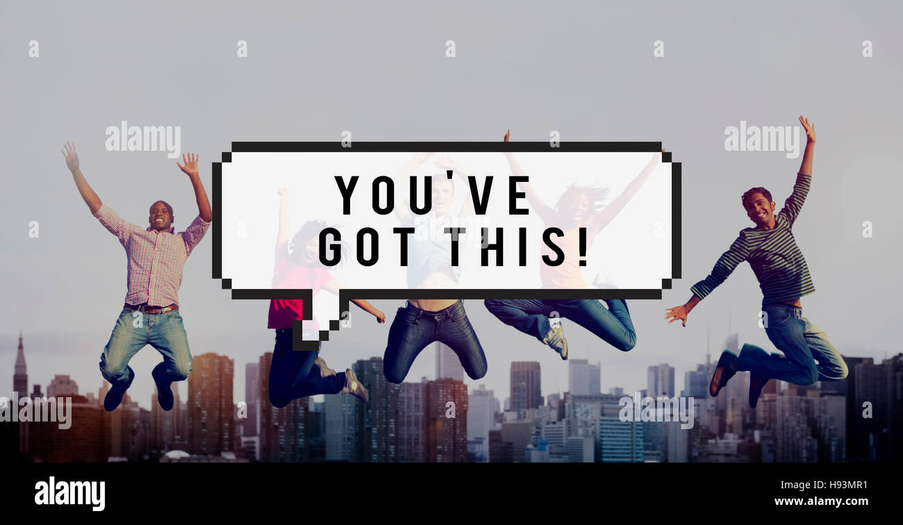 You Got This Message Quote Word Concept Stock Photo